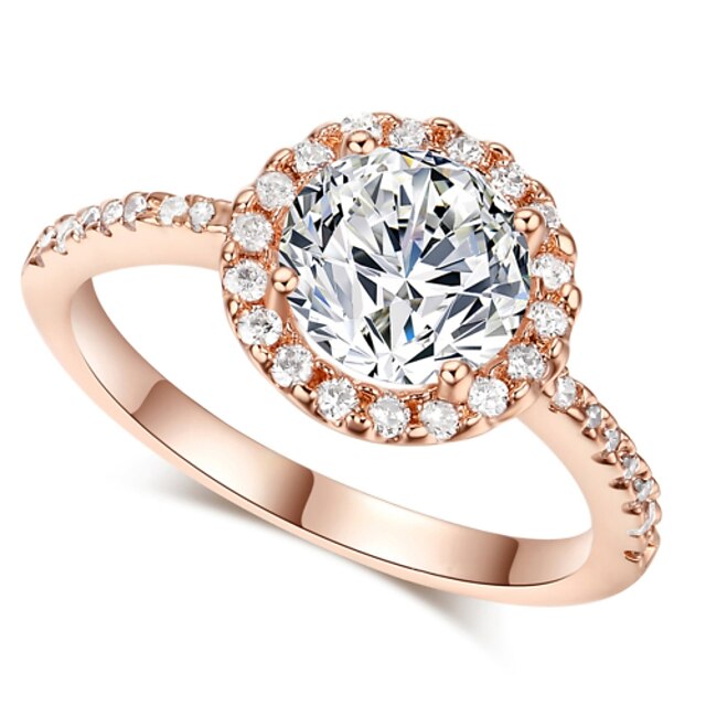  Damen Statement-Ring Kristall Golden / Silber Diamantimitate / Aleación damas / Klassisch / Liebe Hochzeit / Party / Maskerade Modeschmuck