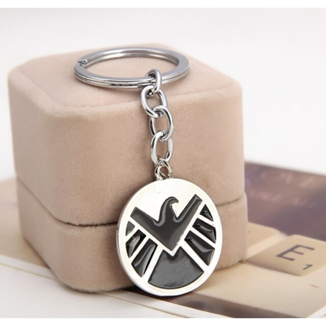  Europe And America Avengers vintage Pendant Keychain Movie Agents of S.H.I.E.L.D. Jewelry Key chains For Women Men