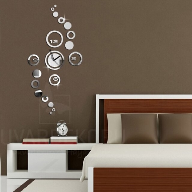 Wall Clock，Casual Modern Contemporary Office / Business Plastic Round Indoor
