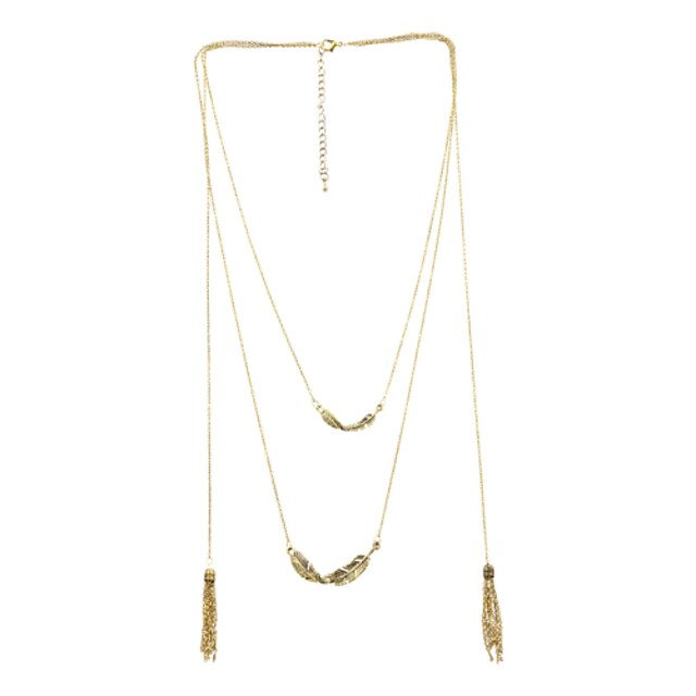  Necklace Pendant Necklaces / Chain Necklaces / Strands Necklaces Jewelry Party / Daily / Casual / Sports Alloy Gold 1pc Gift