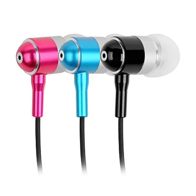  ABINGO In Ear Wired Headphones Aluminum Alloy Mobile Phone Earphone with Microphone with Volume Control HIFI Headset