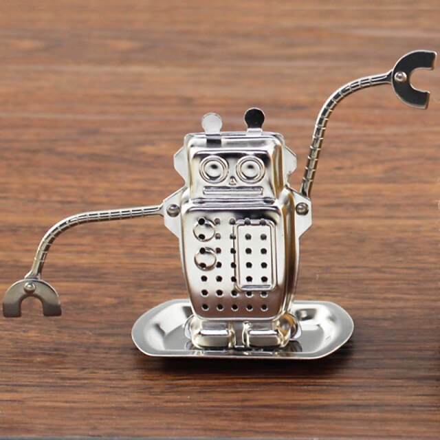  robot hengende te infuser rustfritt stål med dryppbrett plate