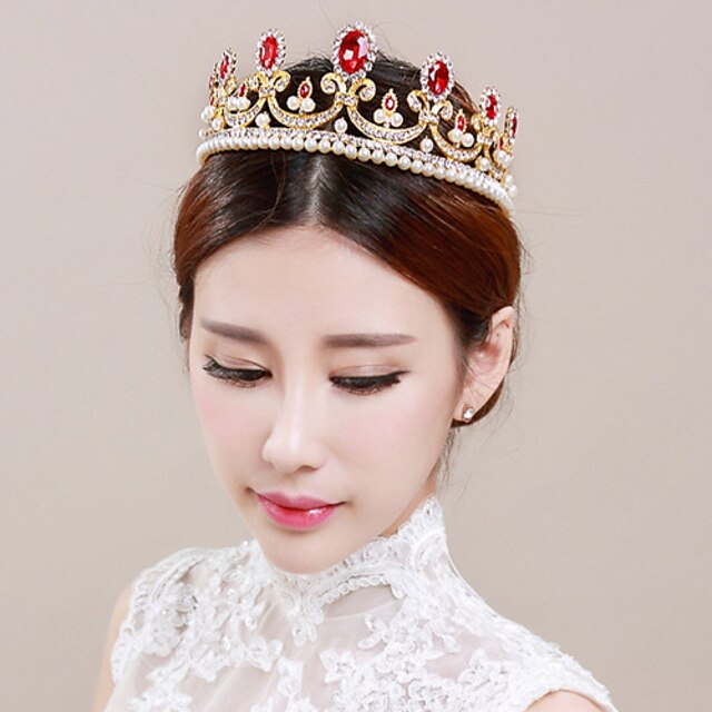  Rhinestone / Alloy Tiaras with 1 Wedding / Special Occasion Headpiece