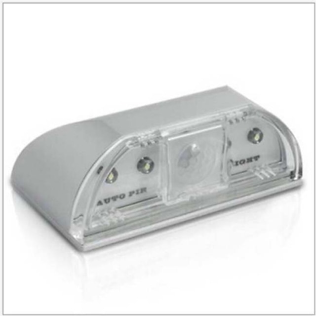  4 LED Auto PIR Infrared Wireless Door Keyhole Motion Sensor Light Lamp