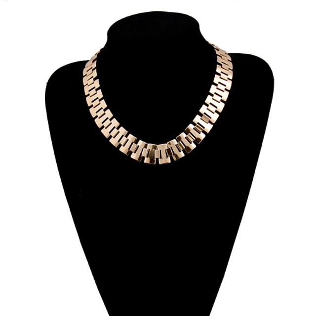  Women's Choker Necklace / Layered Necklace - Multi Layer Golden Necklace For Wedding, Party, Daily