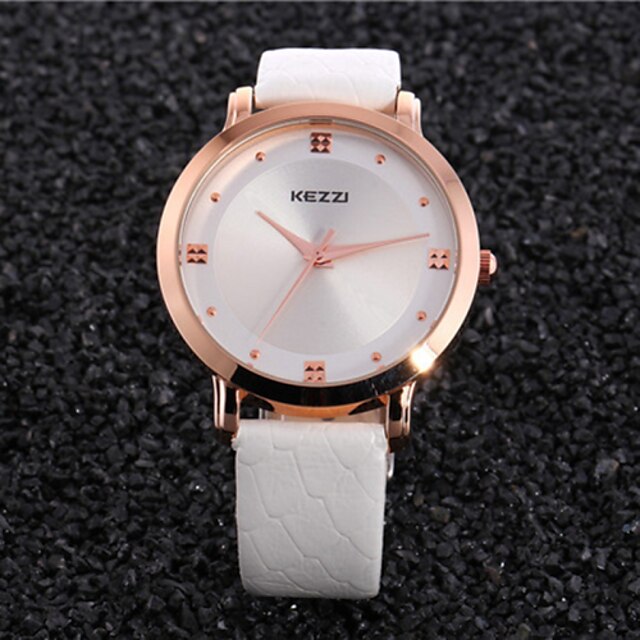  KEZZI® Women's  Fashion  Simplicity Commercial Creative Quartz  Leather Lady Watch Cool Watches Unique Watches