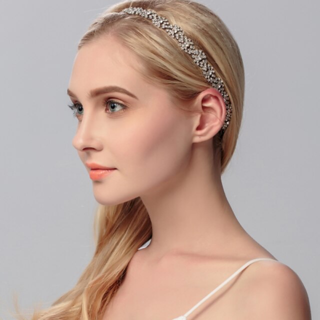  Rhinestone Headbands with 1 Wedding / Special Occasion / Casual Headpiece