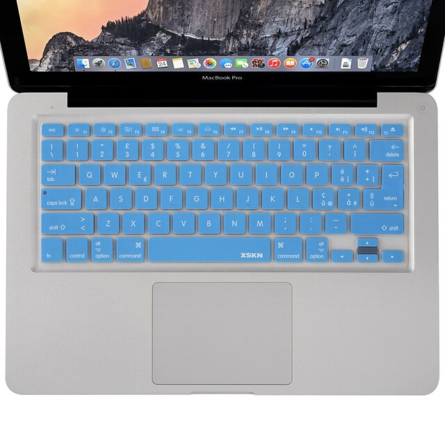  xskn italiensk språk tastaturet dekselet silikon hud for MacBook Air / MacBook Pro 13 15 17 tommers oss / eu versjon