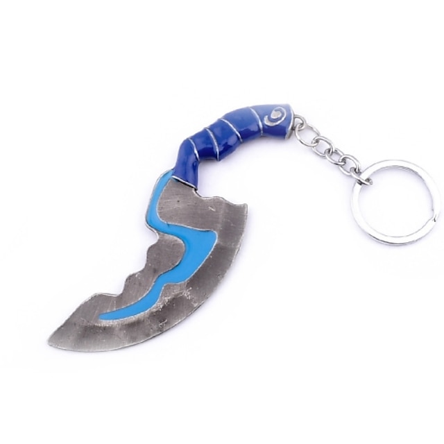  New Dota 2 Keychain Game Mini Blink Dagger Jump Cut Weapon Model Dota2 Key Chain Men Jewelry