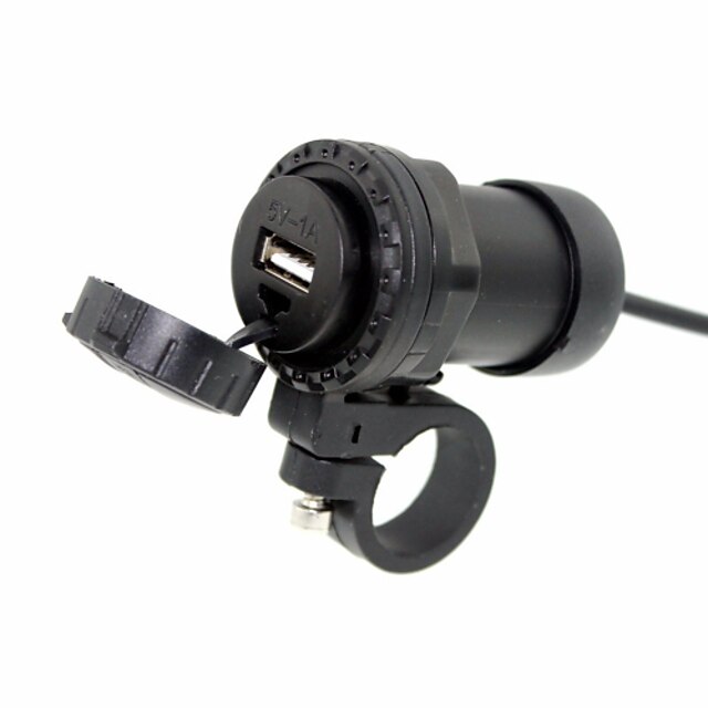  Universal-Motorrad wasserdicht 12v Handy USB-Ladegerät-Anschluss Netzadapter an 5v mit Autohalterung Halterung