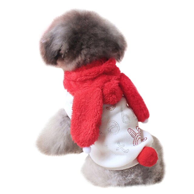  Dog Costume Hoodie Outfits Animal Letter & Number Cosplay Fashion Halloween Dog Clothes Puppy Clothes Dog Outfits Red Costume for Girl and Boy Dog Cotton XS S M L XL