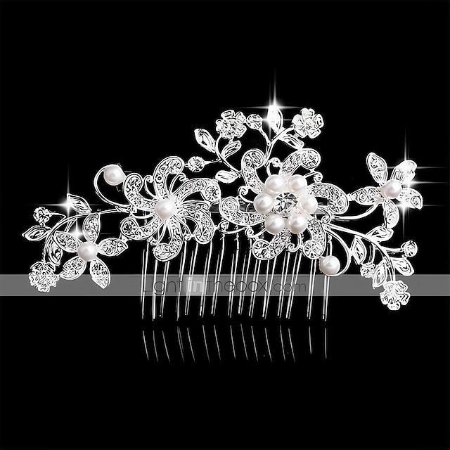  Side Combs Hair Accessories Crystal Wigs Accessories Women's pcs 6-10cm cm
