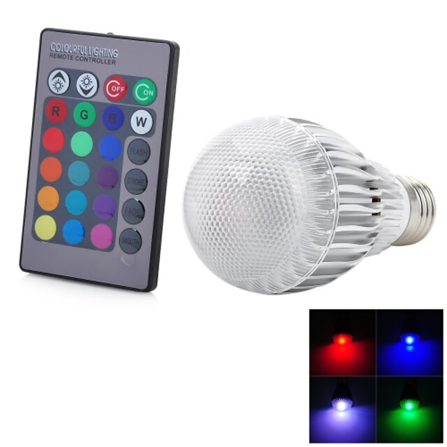  E26/E27 Lâmpada de LED Inteligente T 1 leds LED Integrado 50-300lm RGB noK Controle Remoto Decorativa AC 85-265