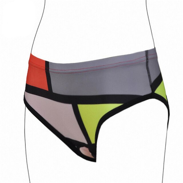  תחתוניות לרכיבה בגדי ריקוד נשים אופניים מכנסיים קצרים הלבשה תחתונה שורטים (מכנסיים קצרים) מרופדים תחתיות ייבוש מהיר נושם חומרים קלים