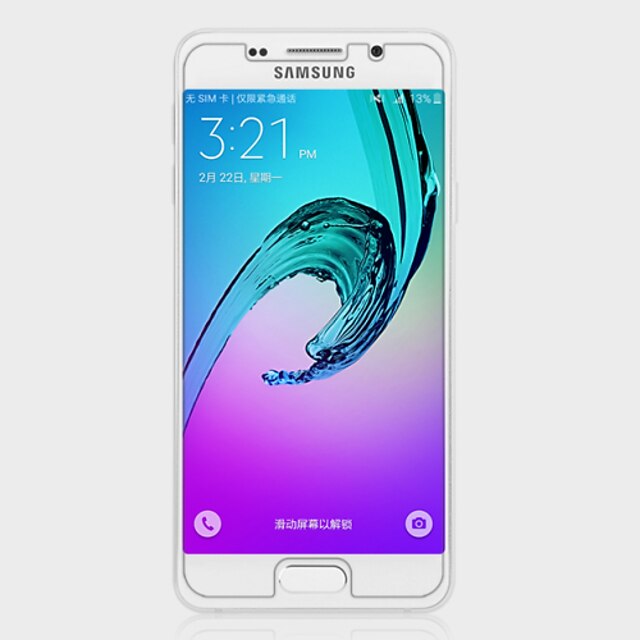  Protetor de Tela para Samsung Galaxy A3(2016) PET Protetor de Tela Frontal Alta Definição (HD)