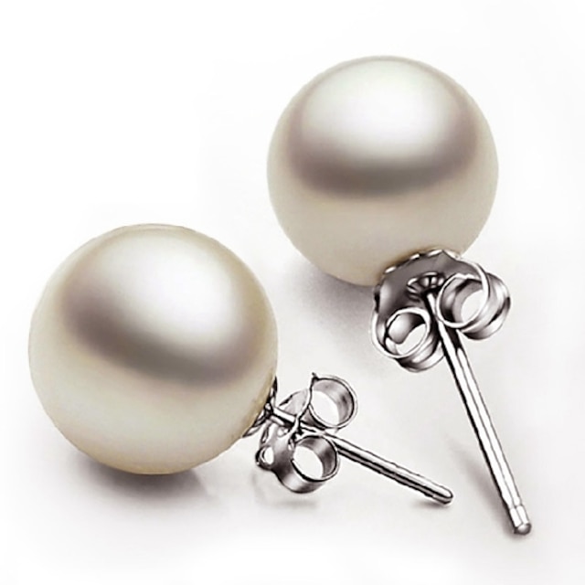  Stud Earrings For Women's Party Wedding Casual Pearl Sterling Silver Imitation Pearl / Daily / Sports