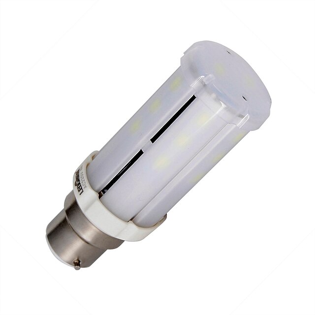  LEDUN  1PCS B22/E26/E27/E14  6 W 20 SMD 5730 100LM LM Warm White / Natural White T Decorative Corn Bulbs AC 85-265