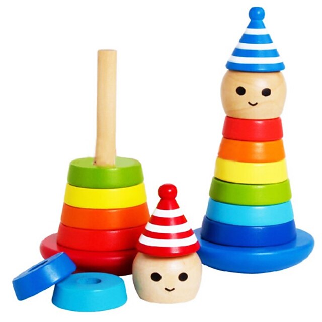  Clown Shaking Tower for Infant(0-2 years old)