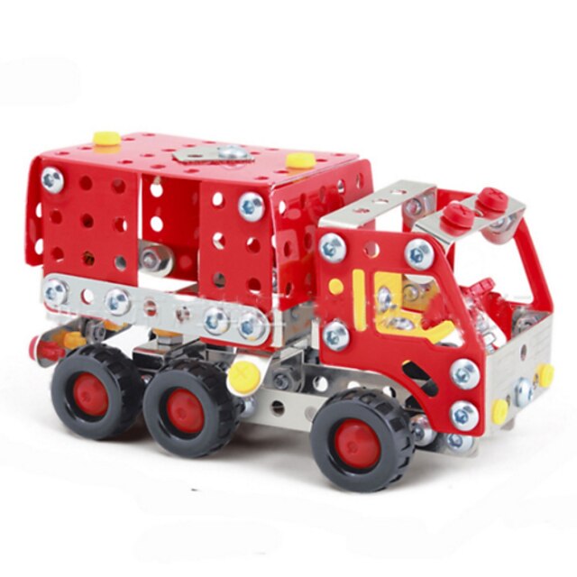  183 pcs Truck 3D Puzzle Wooden Puzzle Metal Puzzle Wooden Model Metal Kid's Adults' Toy Gift