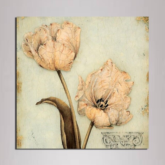  Mini Size Flowers Canvas Print One Panel Ready to Hang