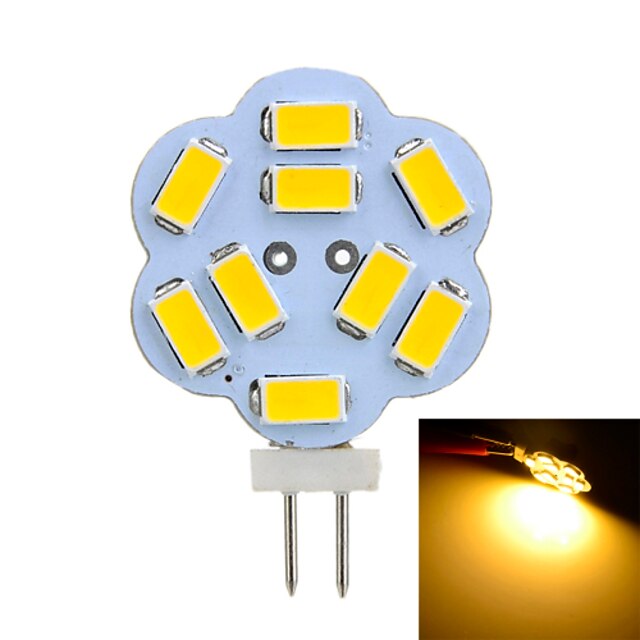  LED Bi-pin světla 100-200 lm G4 T 9 LED korálky SMD 5730 Ozdobné Teplá bílá Chladná bílá 12 V / 1 ks / RoHs / CE