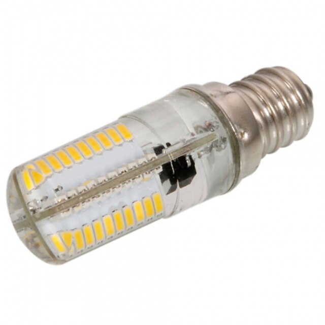  1 buc 4 W 300-350 lm E12 / E17 / E11 Becuri LED Corn T 80 LED-uri de margele SMD 3014 Intensitate Luminoasă Reglabilă / Decorativ Alb Cald / Alb Rece 220-240 V / 110-130 V / 1 bc / RoHs