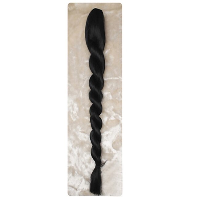  Cross Type Synthetic Hair Hair Piece Hair Extension Straight