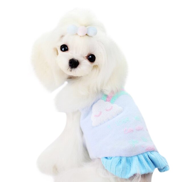  Chien Tee-shirt Mode Hiver Vêtements pour Chien Vêtements pour chiots Tenues De Chien Jaune Bleu Rose Costume pour fille et garçon chien Coton XS S M L XL