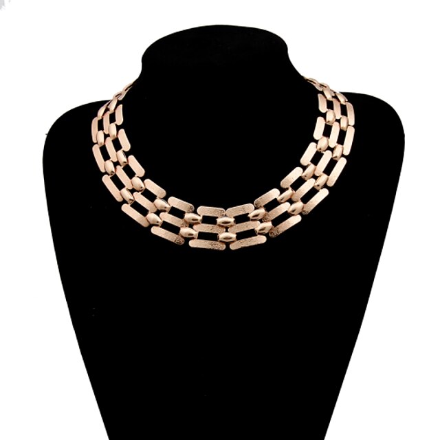  Women's Choker Necklace - Silver, Golden Necklace For Wedding, Party, Daily