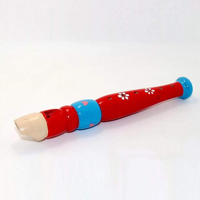  Wood Colorful Clarinets Recorder Toys Musical Instruments Music Toys for Kids