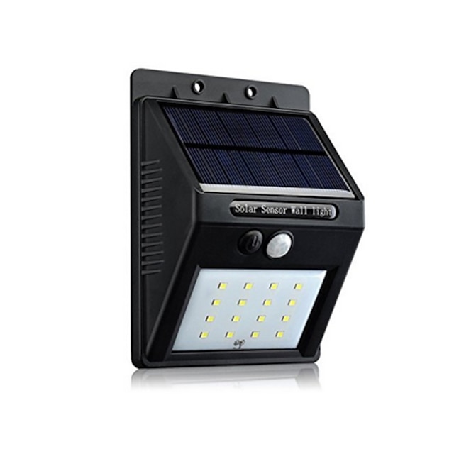  1 Stück LED-Solarleuchten Solar Wasserfest / Sensor / Wiederaufladbar