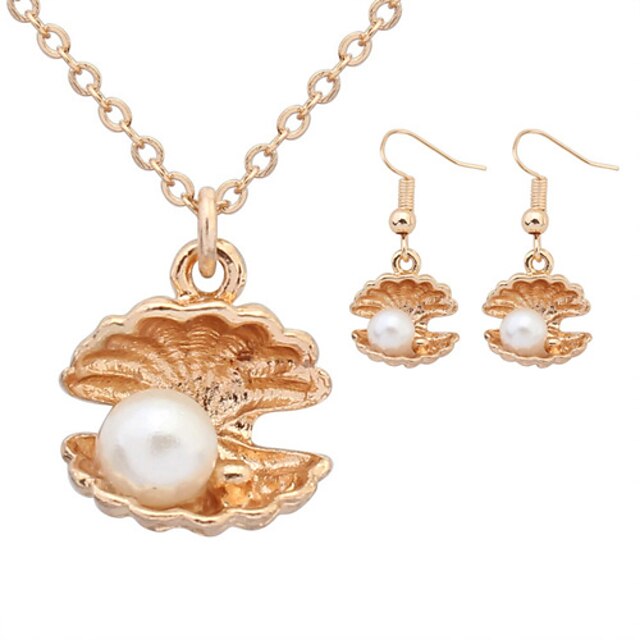  Dame Seturi de bijuterii Vintage Draguț Birou Casual Modă Cute Stil European Petrecere Ocazie specială Zi de Naștere Imitație de Perle