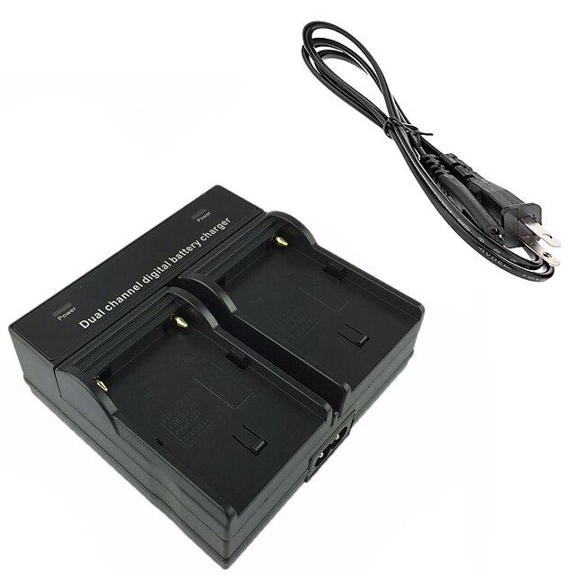 FM500H digitalkamera batteri Dobbel lader for sony A57 A58 A65 A77 A99 A550 A560 A580 A900 FM50 FM500H F550