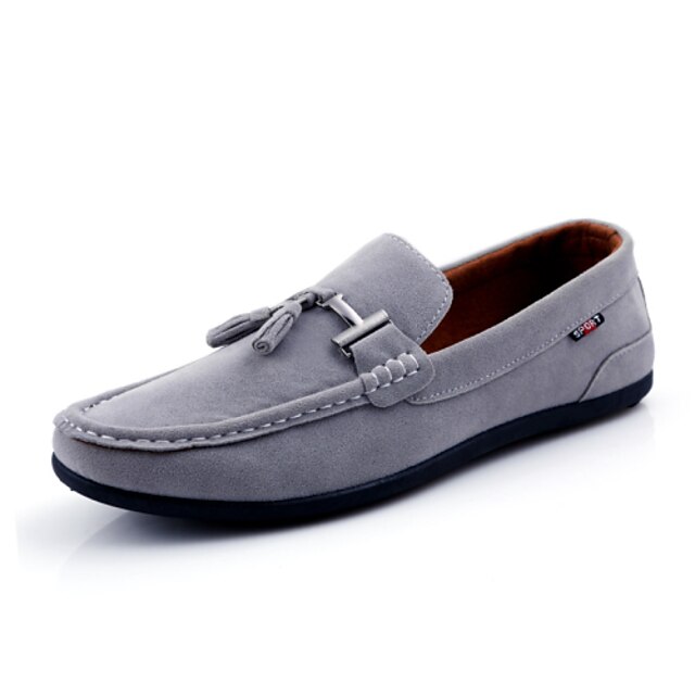  Men's Shoes Outdoor / Casual Loafers Black / Blue / Gray
