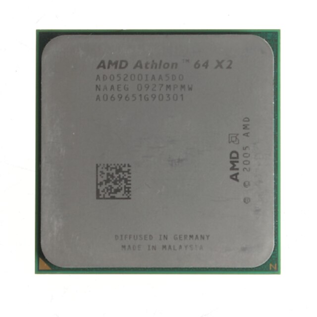  AMD Athlon II dual-core 2.7GHz 5200+ AM2 940-pin CPU-processor