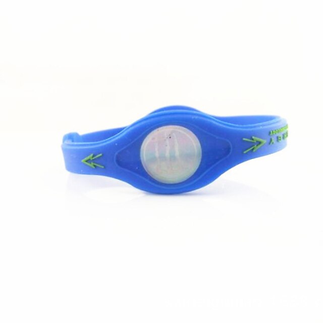  ID-armband Siliconen Armband sieraden Groen / Blauw Voor Dagelijks Causaal Sport