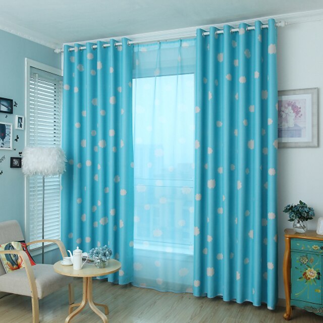  Custom Made Kids / Teen Blackout Curtains Drapes Two Panels For Kids Room