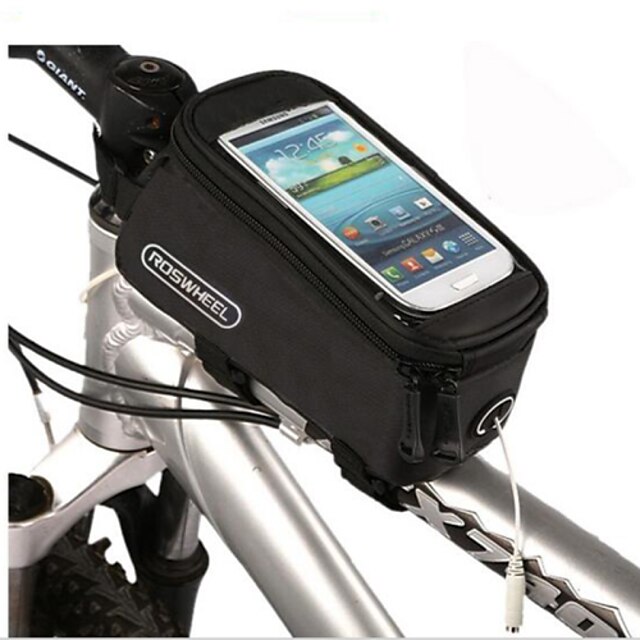  Cell Phone Bag Bike Frame Bag Top Tube 4.2/4.8/5.5 inch Touch Screen Cycling for iPhone X iPhone XR iPhone XS Cycling / Bike / iPhone XS Max