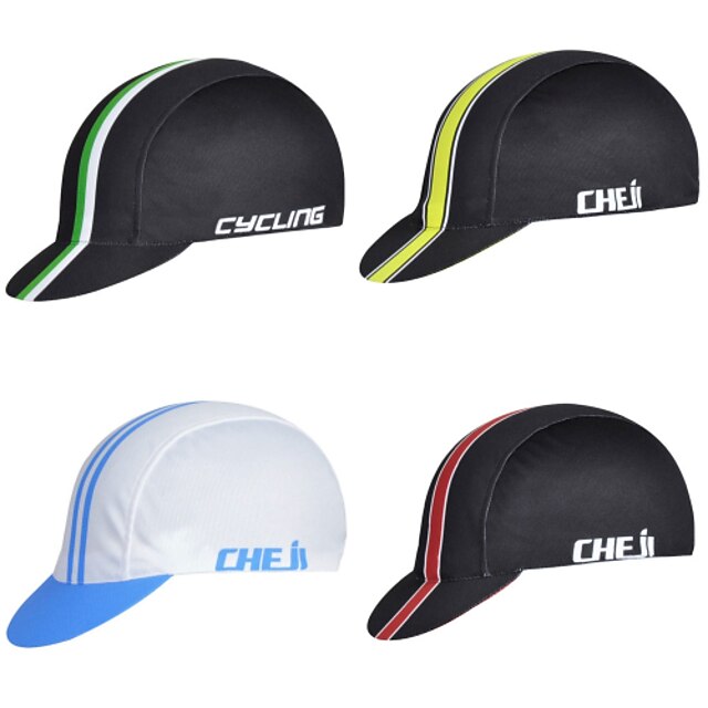  cheji® כובע מצחייה לרכיבה על אופניים Headsweat קרם הגנה נושם ייבוש מהיר עמיד אולטרה סגול נגד חרקים אופנייים / רכיבת אופניים צהוב אדום ירוק חורף ל יוניסקס / סטרצ'י (נמתח) / תומך זיעה