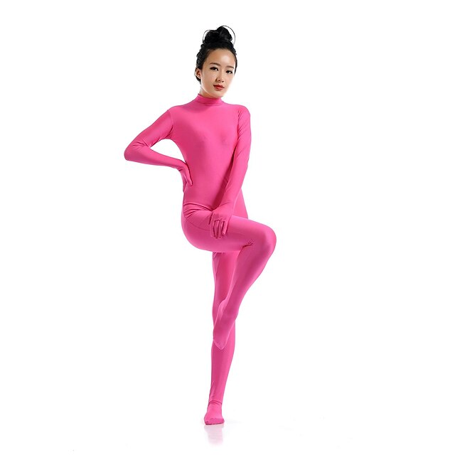  Zentai-Pakken Catsuit Skin Suit Ninja Volwassenen Spandex Lycra Cosplaykostuums Sekse Heren Dames Effen Halloween / Gympak / Onesie / Gympak / Onesie / Hoge Elasticiteit