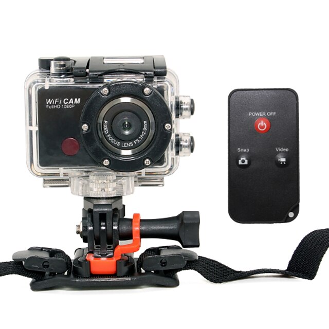  F21 Action Kamera / Sport-Kamera GoPro Erholung im Freien Vlogging WiFi / Anti-Shock / Smile Detection 32 GB 5 mp 4X 3264 x 2448 Pixel Skifahren / Universal / Jagd-und Fischerei CMOS H.264 50 m