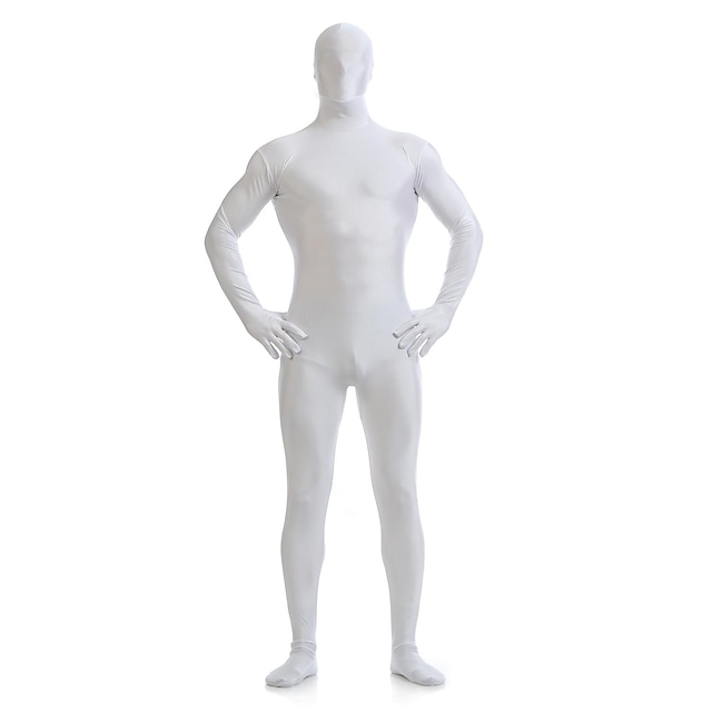  Zentai Suits Skin Suit Full Body Suit Adults' Spandex Lycra Cosplay Costumes Sex Men's Women's Solid Colored Halloween / Leotard / Onesie / Leotard / Onesie / High Elasticity