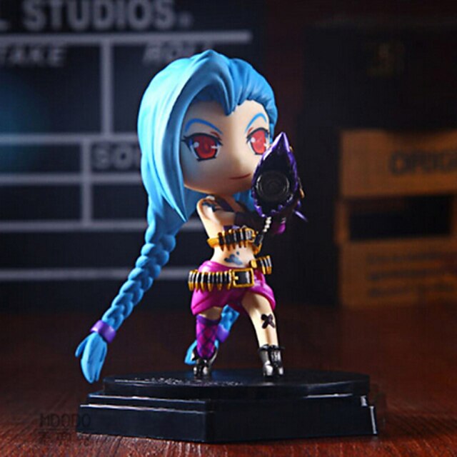  Anime Action Figures Inspired by LOL Cosplay PVC(PolyVinyl Chloride) CM Model Toys Doll Toy