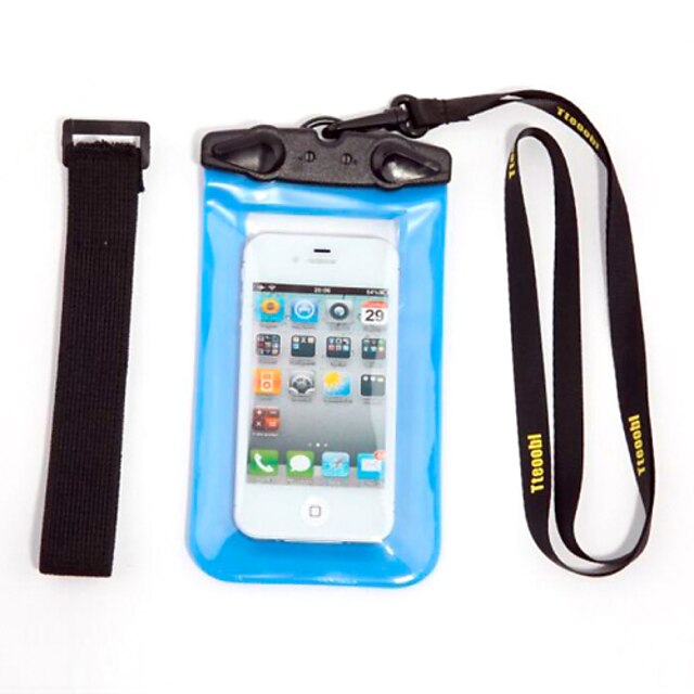  Dry Boxes Dry Bag / Waterproof Bag For Cellphone Waterproof Diving / Snorkeling PVC Red Black