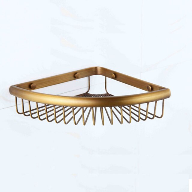  Bathroom Shelf Neoclassical Brass 1 pc - Hotel bath