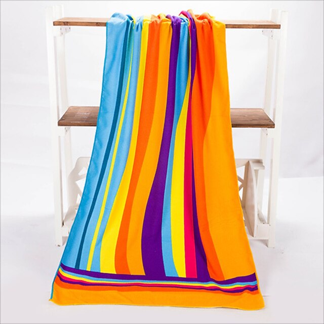  Vynikající kvalita Plážové ručníky, Reaktivní barviva 100% polyester Koupelnové