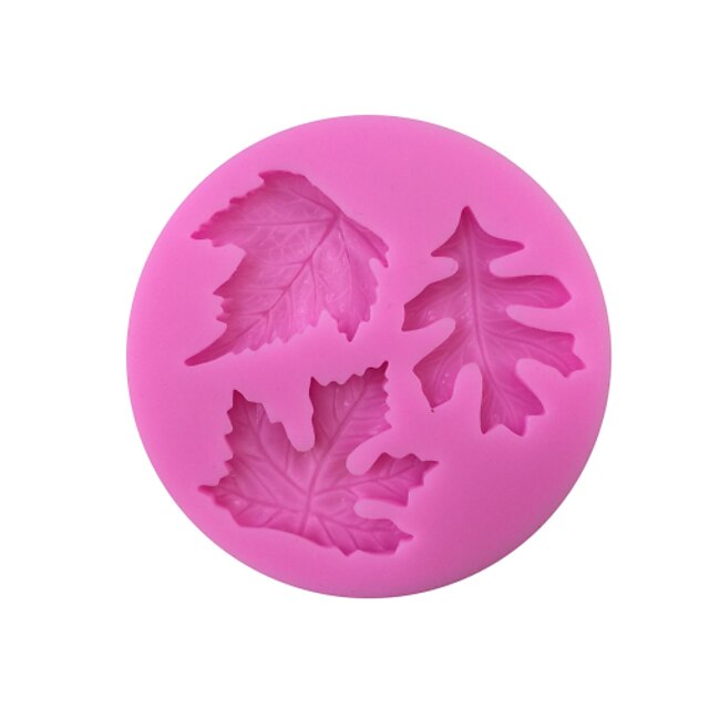  Maple Leaf Style Sugar Candy Fondant Cake Molds  For The Kitchen Baking Molds