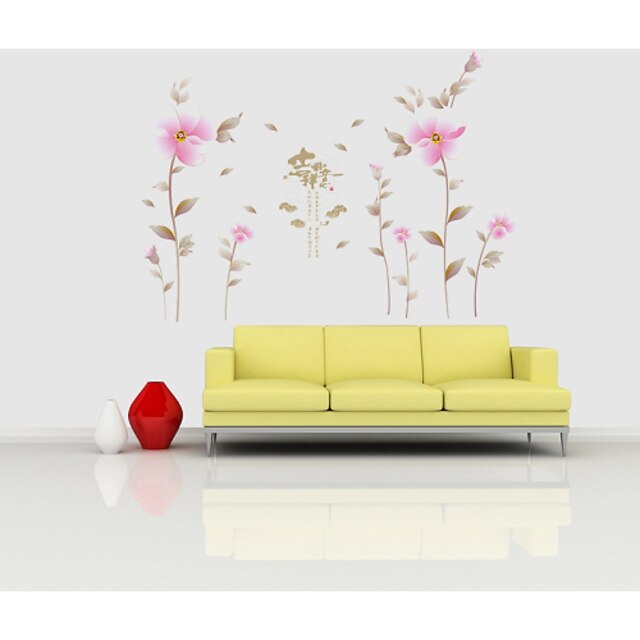  Decorative Wall Stickers - Plane Wall Stickers Landscape / Florals / Botanical Living Room / Bedroom / Bathroom