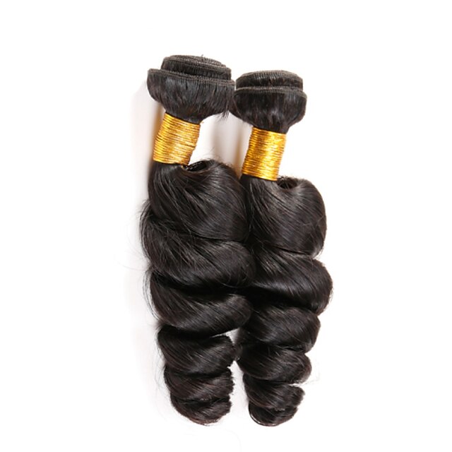  new arrival 3bundles peruvian virgin hair weave natural black loose wave unprocessed virgin human hair weaves
