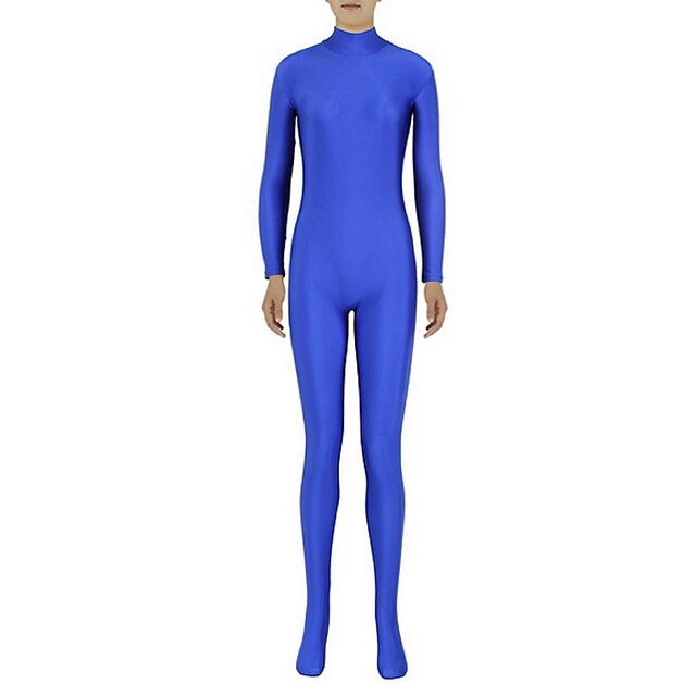  Zentai Suits Catsuit Skin Suit Ninja Adults' Spandex Lycra Cosplay Costumes Sex Men's Women's Solid Colored Halloween / Leotard / Onesie / Leotard / Onesie / High Elasticity